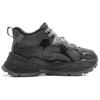Li Ning Starry WNTR Minimalist Comfortable Wear-Resistant Shock Absorbing Mid-Top Casual Shoes Women Casual Shoes Gray Black AGCV392-1