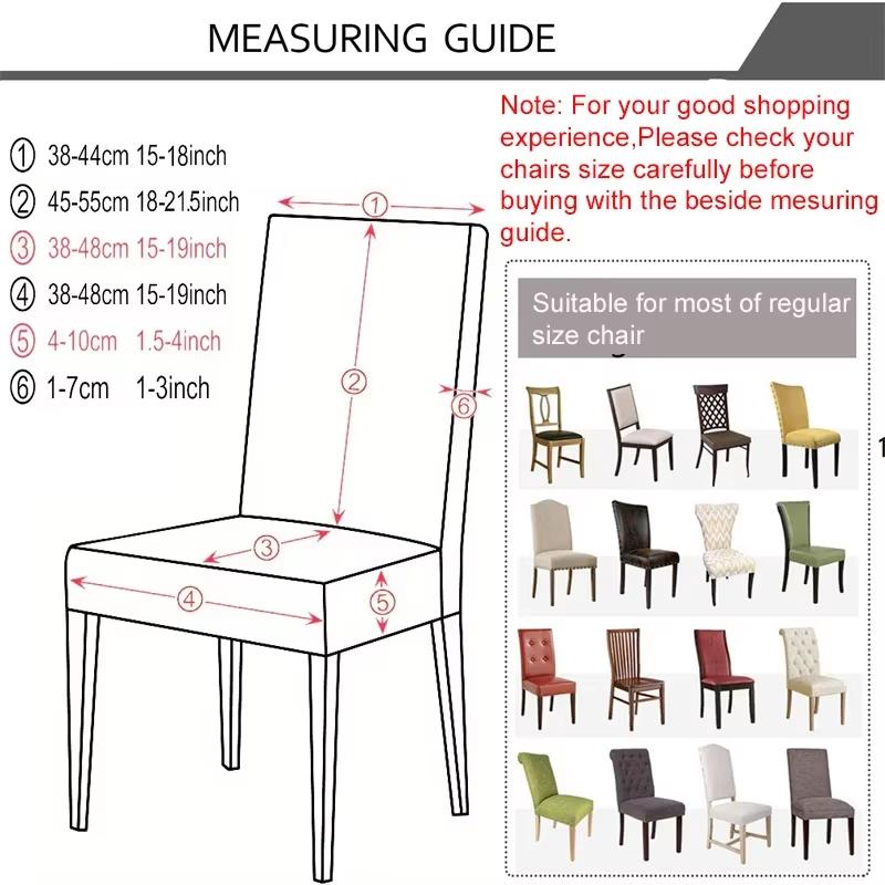 Funda Elástica Para Silla Funda de Silla Barata Tamaño Universal Elástica Asiento de Casa Asiento Sala de Estar Fundas Para Sillas del Hogar Comedor