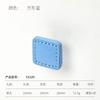 1PC Heart-shaped Leather Drawer Handle Cabinet Door Brass Handle Kitchen Cabinet Black Blue Pink Gray