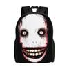 Retro Horror Jeff The Killer CCreepypasta Backpack Ladies Fashionable Mochila Large Capacity Laptop Bag Back To School Season