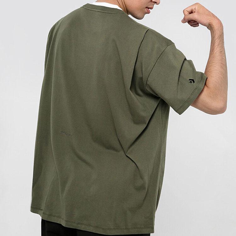 Converse T Shirt Unisex Army Green 10020753-A08