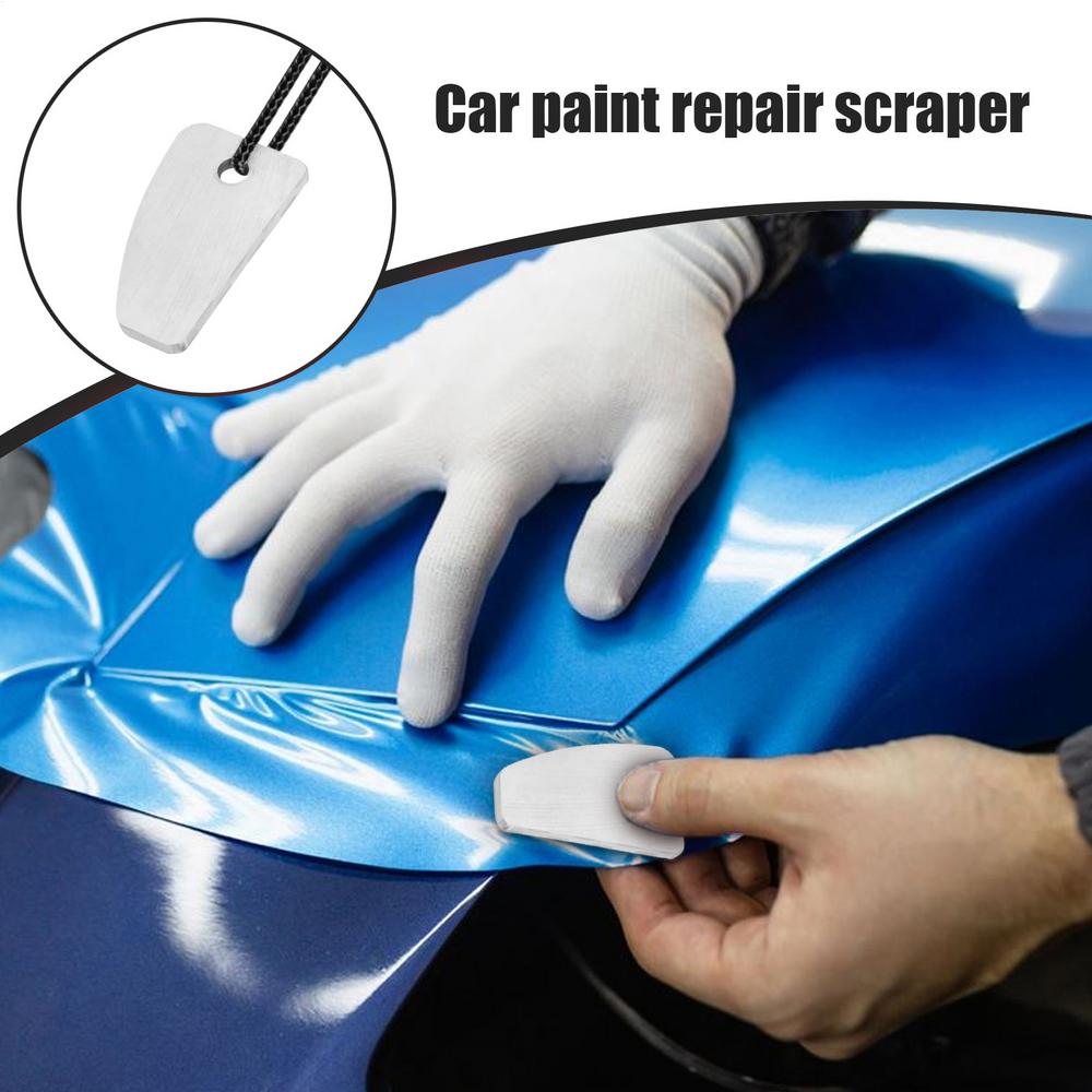 Car Paint Stain Sagging Remover Car Paint Scraper Portable Metal Stain Remover Car Paint Stain Sagging Remover for Truck Vehicle