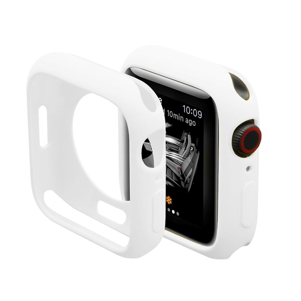 Cover for Apple Watch Case 45mm 41mm 44mm 40mm 42mm 38mm 44 45 mm silicone protector Shell iWatch series 3 4 5 se 6 7 8 Bumper