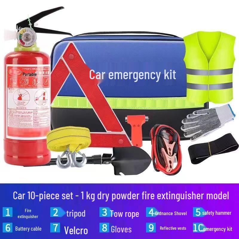 Maoduizhang 10-Piece Car Emergency Tool Kit фото