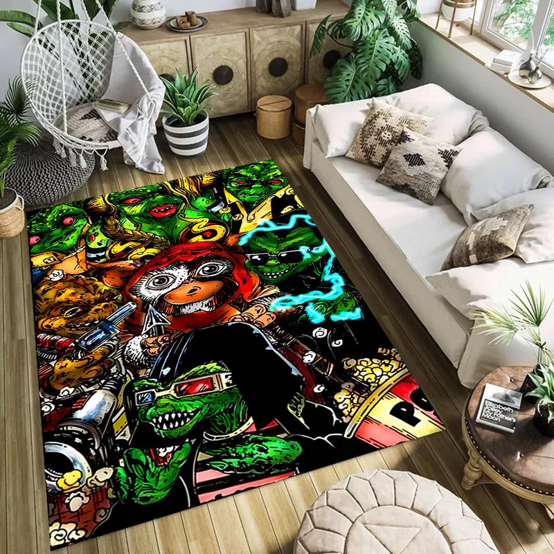 Gremlins Festive Chaos carpet Suitable for all seasons Living room and bedroom mats Dormitory decoration Bathroom mat Christmas gifts