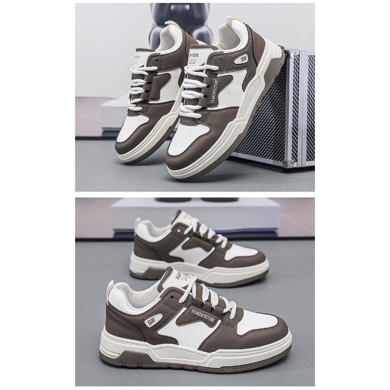 Men‘s Shoes Spring Hong Kong Style High-Top Casual Shoes Versatile Thick-Soled Shoes Men Student Sports Trendy Shoes.
