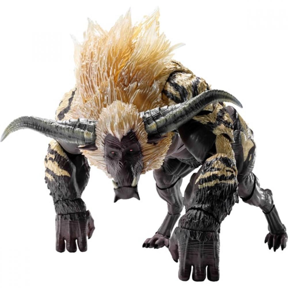 

Bandai Spirits S.h.Monsterarts Monster Hunter Series Furious Rajang [painted Action Figure]