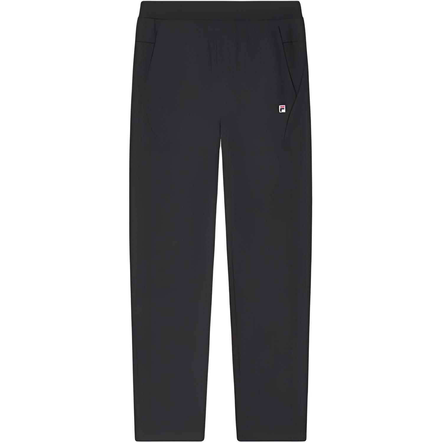 

Fila Оригинальные Удобные Модные Простые Прямые Повседневные Брюки Мужские низы Черные F11M349612F-BK L