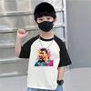 Ultima T-shirt in Puro Cotone da Uomo per Fan con Stampa della Superstella del Calcio Cristiano Ronaldo Edizione Commemorativa Classica Top in Cotone
