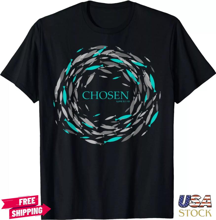 

Новинка! Вибрана Риба Пливе Проти Течії Біблійний Християнський Футболка Унісекс Футболка S