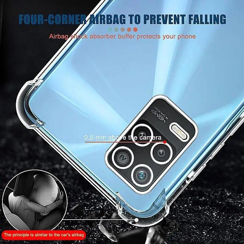 Buy Transparent Phone Case For Realme 10 Pro Silicone Back