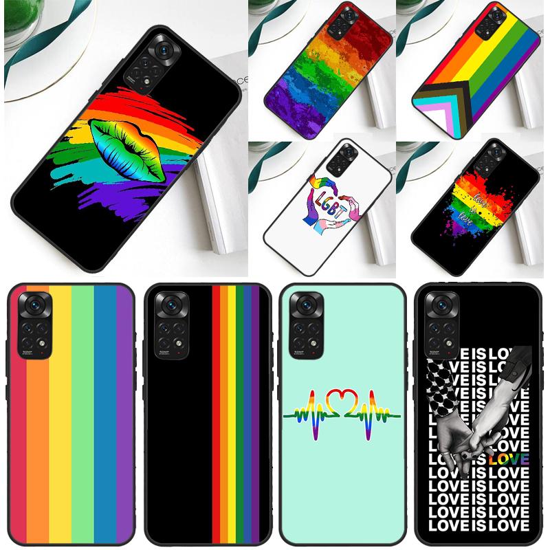 Gay Lesbian LGBT Rainbow Pride Case For Xiaomi Redmi Note 12 11 10 9 8 Pro 9S 10S 11S 12S Redmi 12C 9A 9C 10A 10C Coque