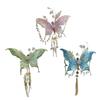 Ancient Butterfly Hair Clip Dangling Hair Pin For Women with Delicate Tassels Traditional Costume Hair Accessories