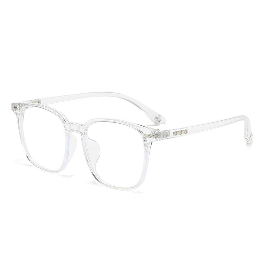 

Модная плоская линза оправы для очков с защитой от синего света белый