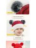 Children’s Fleece-Lined Knit Hat and Scarf with Ear Protection for Winter
