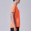 Adidas Solid Color Quick-Drying Sports Casual Short Sleeve T-Shirt Men Tops Orange CW4057