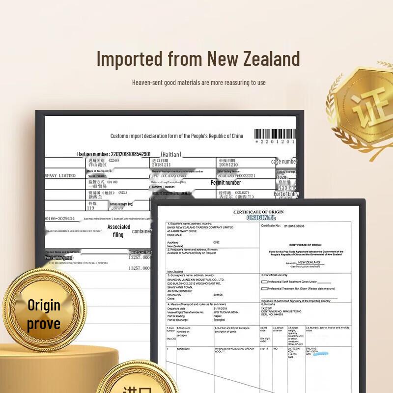 Fuanna New Zealand Wool Winter Comforter