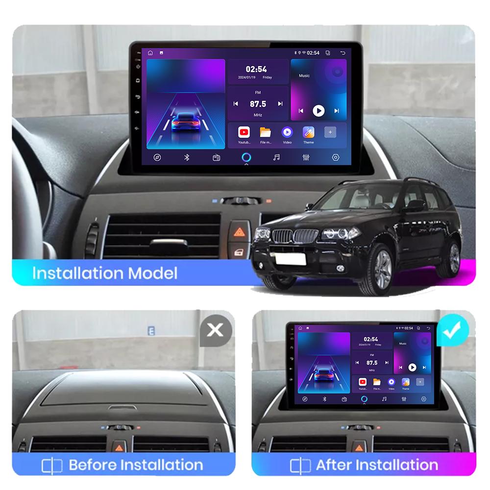 Android Car Radio For BMW X3 E83 2004-2012 Multimedia Player Head Unit Stereo GPS Navigation BT WIFI 1+16GB