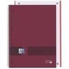 Sešit - OXFORD - European Book Write&Erase - A4 - 80 listů - Sada 5 kusů - Bordeaux