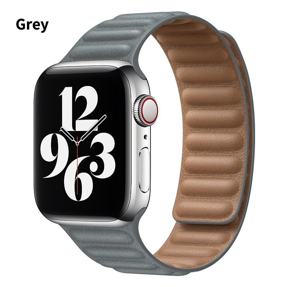 2023 New Link For Apple Watch Band 49mm 44mm 40mm 41mm 45mm 42mm 38mm Magnetic Loop Bracelet iWatch Series 3 5 4 SE 6 7 8 Ultra 49mm  Strap