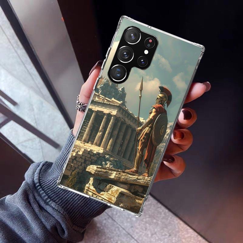 Roman Colosseum Phone Case For Samsung Galaxy S23 S24 S25 Edge S26 Ultra S22 + S21 Plus S20 FE Cover Silicone Print Shell Galaxy
