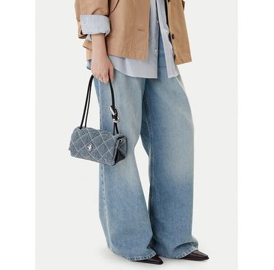 Marc Jacobs The Quilted Denim Mini Bag