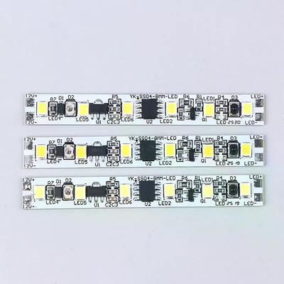 12V DIY LED Cabinet Lighting with No Dark Zone Hand Wave Scan IR Sensor Switch ON/OFF