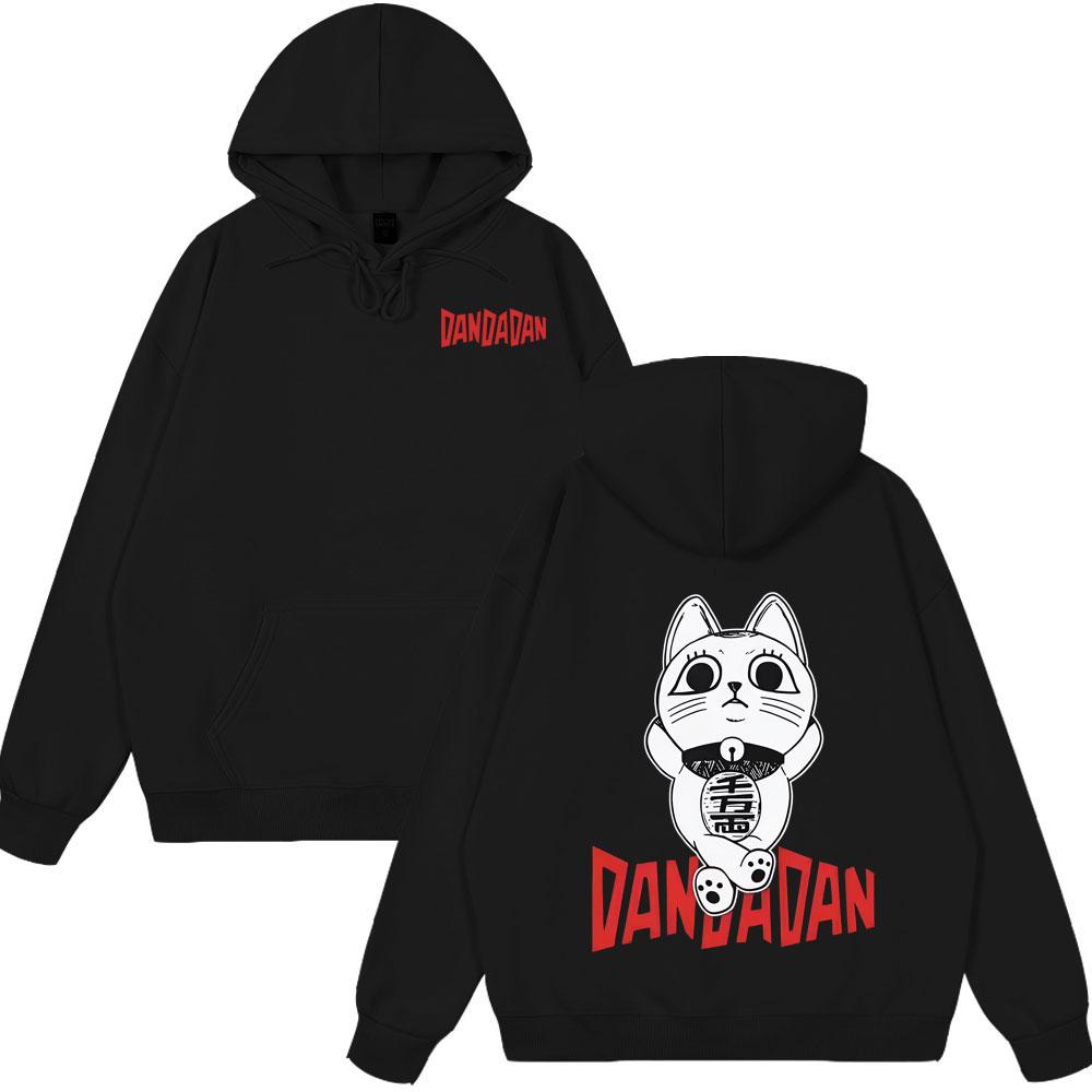 

New Style Wear Cute Cat Dandadan Okarun Anime Graphic Hoodie Men Women Clothes Fashion Vintage Hot Sale Tops High Quality Cotton 3XL