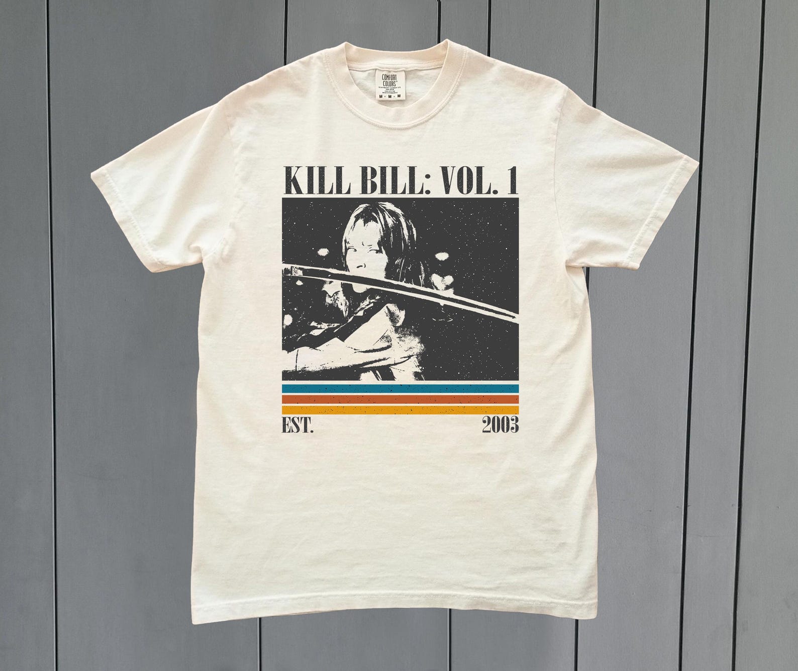 Kill Bill Vol. 1 Movie T shirt - Comfort Colors Retro Tee XL