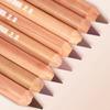 Nude Brown Lipliner Pen Wooden Matte Lip Liner Waterproof Lipstick Pencil Easy To Wear Non-stick Cup Lip Contouring Pen Cosmetic