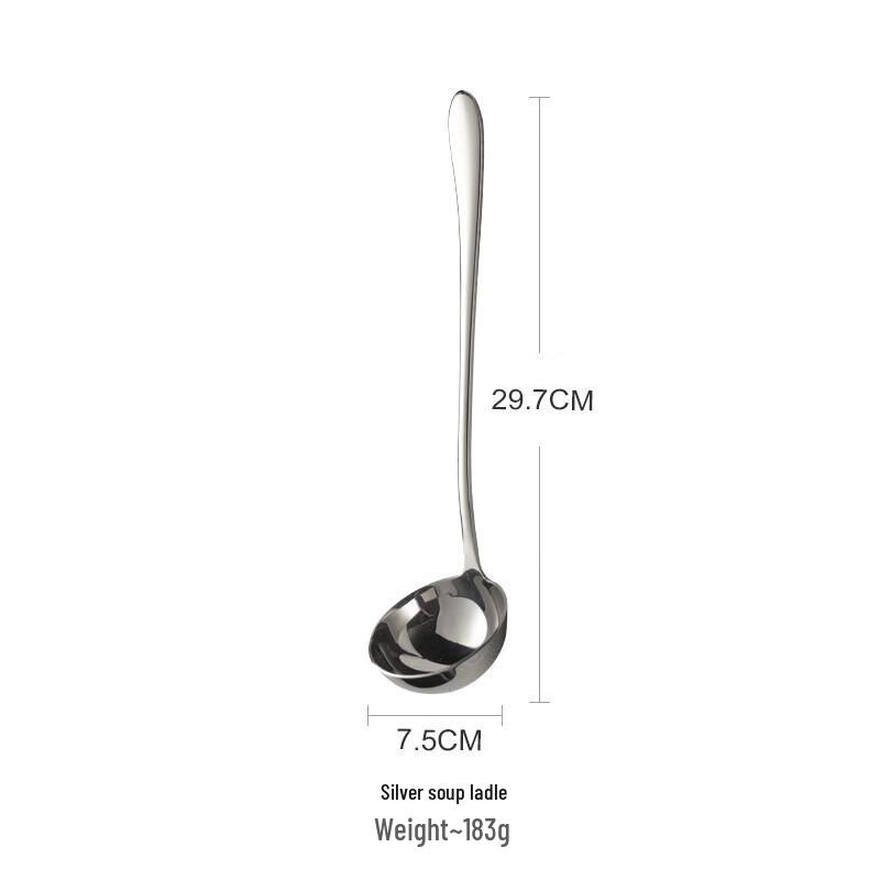 cmaos Stainless Steel Hot Pot Ladle & Strainer Set