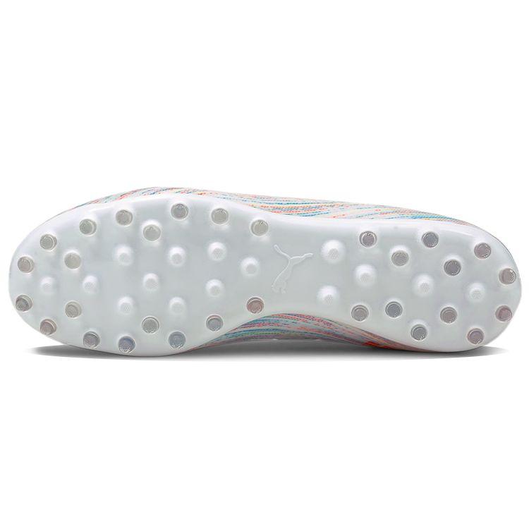 Puma Ultra 2.2 Round Toe Lace-Up MG (Rubber Short Studs) Soccer Shoes Men Soccer Shoes White Multicolor 106345-04