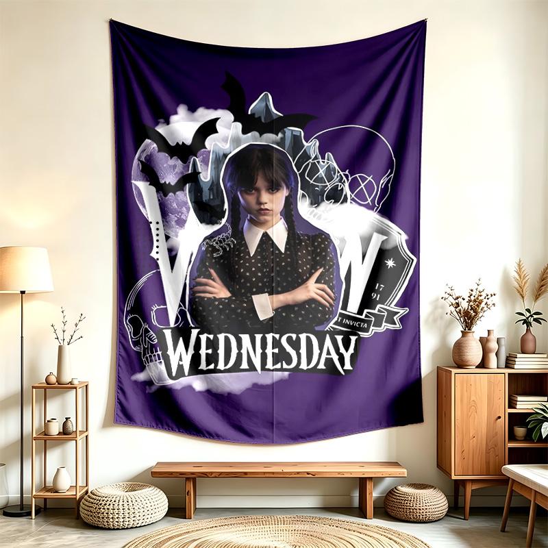 Wednesday (5) Tapestry Suitable For Decorating Homes Dorms And Bedrooms Soft To The Touch And A Perfect Gift For Friends And Family