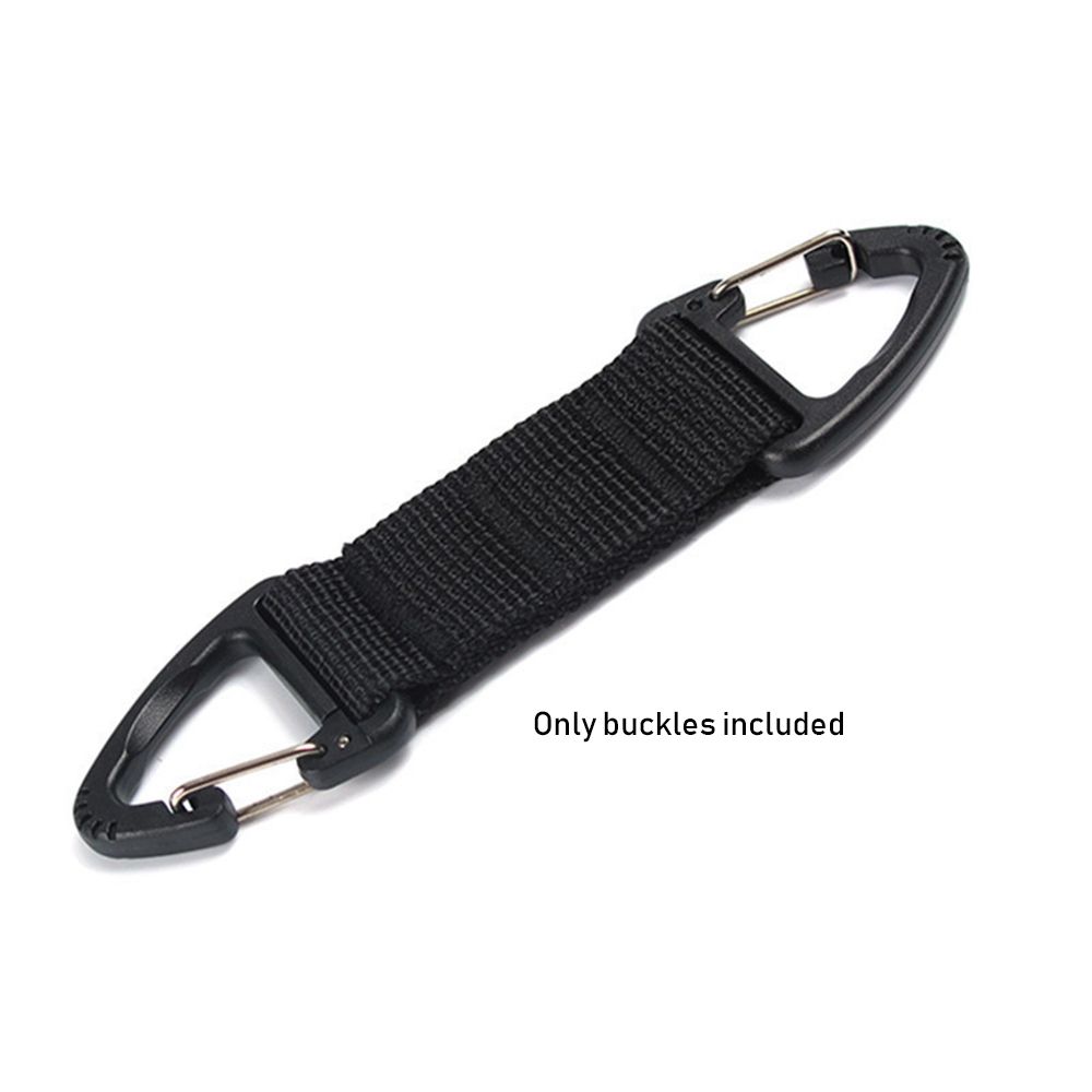 Accessories Plastic Alloy Spring Quickdraws Clip Hooks Keychain Belt Buckles Triangle Carabiner