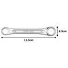 TONE Short Box Wrench Width across flats 13 x 15 mm (Straight) HPM03-1315