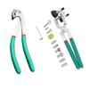 Car Dent Removal Pliers Auto Body Repair Tool for Metal Door Bumper Rim Edge Trim Crimping Clip Set Automotive Maintenance Kit