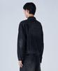 PROJECT3 Washed Denim Trucker Jacket [Black Denim]_Tj1016