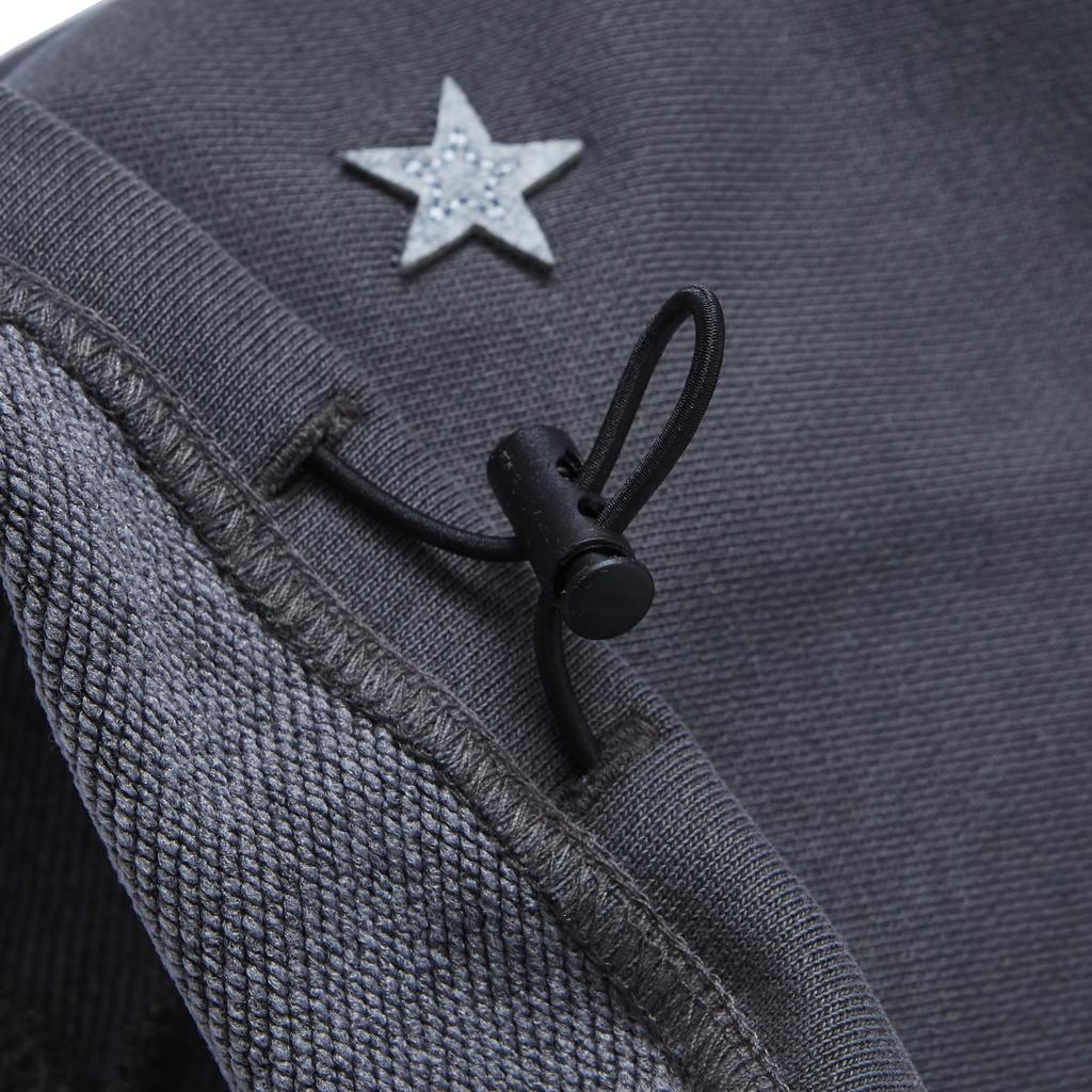 Gameoncheupaeb Star Applique Sweatpants (Black)