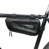 Hard Shell Rainproof Bike Frame Bag, Large Capacity Cycling Tool Storage Pouch for MTB Road Bike