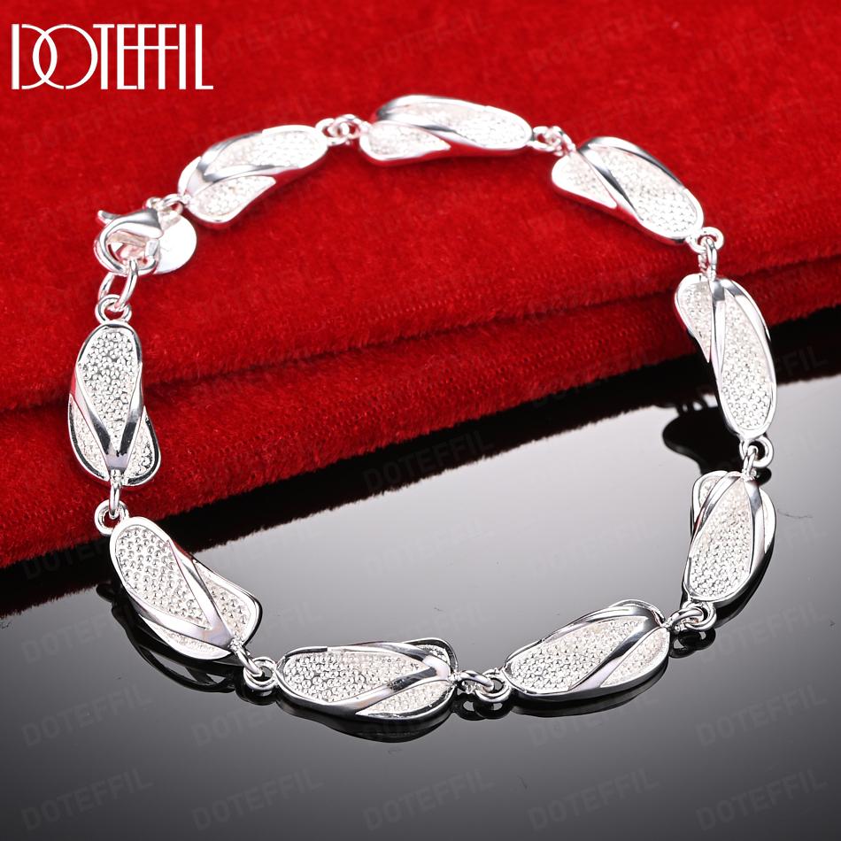 Bracelet Géométrique en Argent Sterling 925 Cadeau Mariage Bijoux de Mode