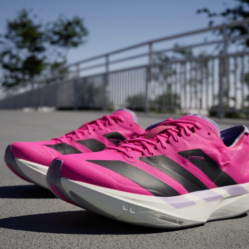 adidas Adizero Takumi Sen 11 JQ2812 Unisex Performance Sports Shoes Shock Pink / Aurora Black / Powder Plum