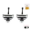 EDP1246-1 2 Pieces Front Left AND Right Door Catch Hinge Brake Stop Check Strap Limiter for Vauxhall Opel Adam M13 2012-2019 13412690 
