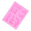 DIY Silicone Mold Bachelor Hat Fondant Chocolate Cake Decorating Mould Kitchen SuppliesPink