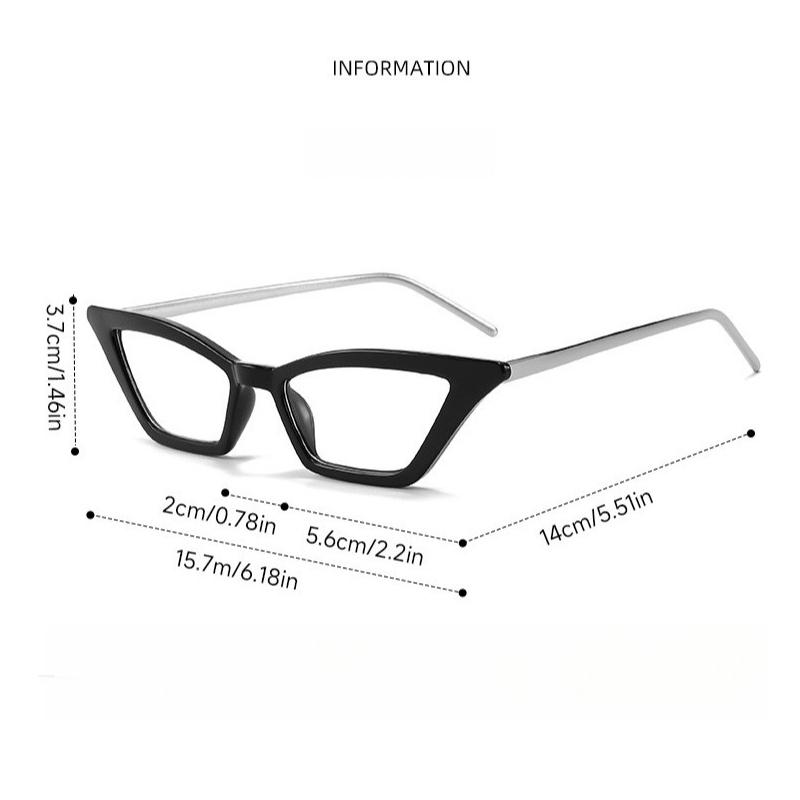 Women's Fashion Cat-Eye Reading Glasses High-Definition Blue Light Blocking Glasses Unisex Fashion Glasses for Farsightedness