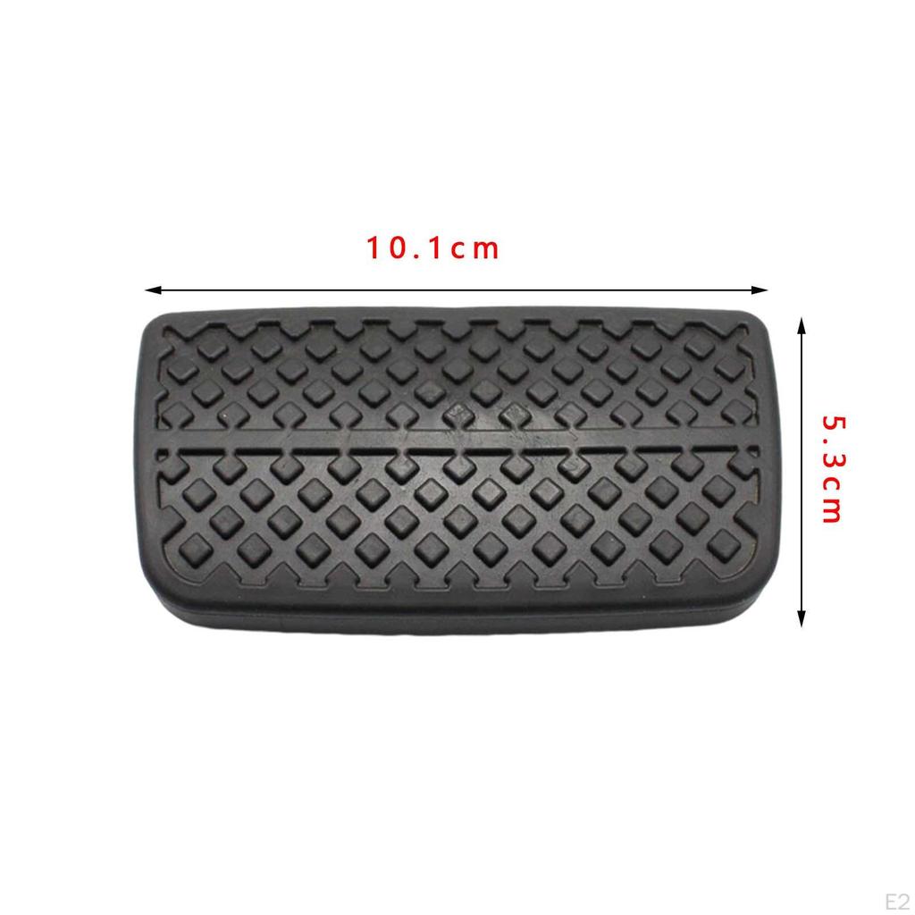 Auto Brake Clutch Pedal Rubber Pad Durable 46545S1F981 Replacement Black