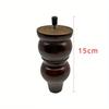 4 buc 15cm Stil European Picior Mobilier Lemn Masiv Picioare Canapea Picioare de Înlocuire Accesorii Masă Cafea Dulap TV Picioare din Lemn