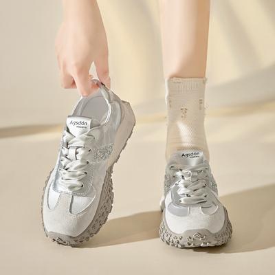 Thick-soled German Training Shoes Autumn New Casual Little White Sports Shoes Light and Thin Forrest Gump Shoes