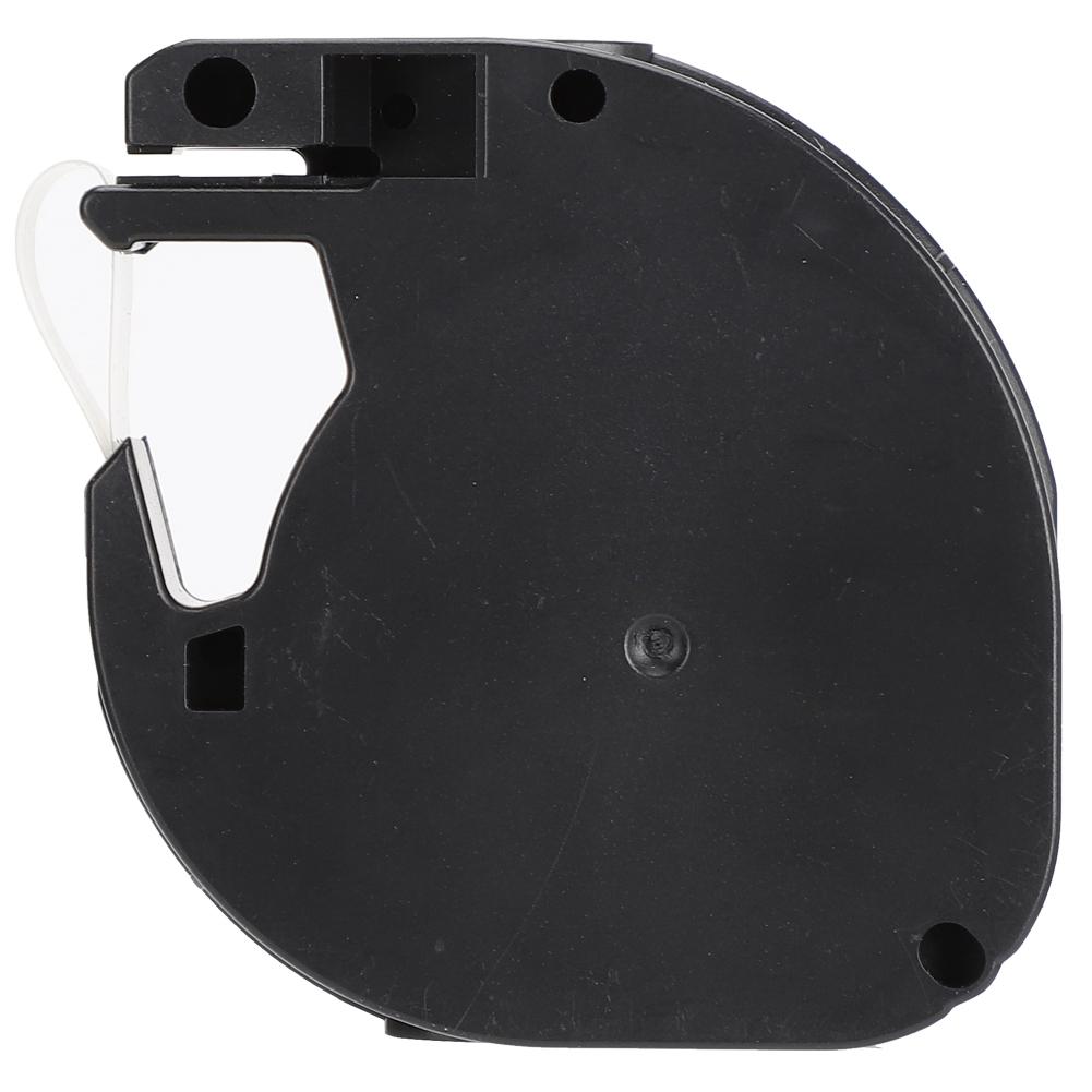 Label Tape Ribbon for  Sticker Office Supplies LT‑12mm Black On Transparent 12267)