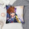 S-Sora K-Kingdom H-Hearts Pillow Case for Sofa Living Room Home office Decor Protective Cover