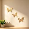 12 Pcs 3D Butterfly Wall Sticker for Birthday Decals Removable Wall Party Cake Decorations 3 Sizes
